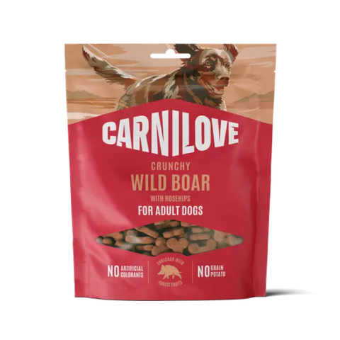Carnilove Wild Boar with Rosehips Dog Treats