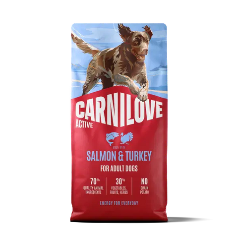 Carnilove Active Salmon & Turkey Adult Dog Food