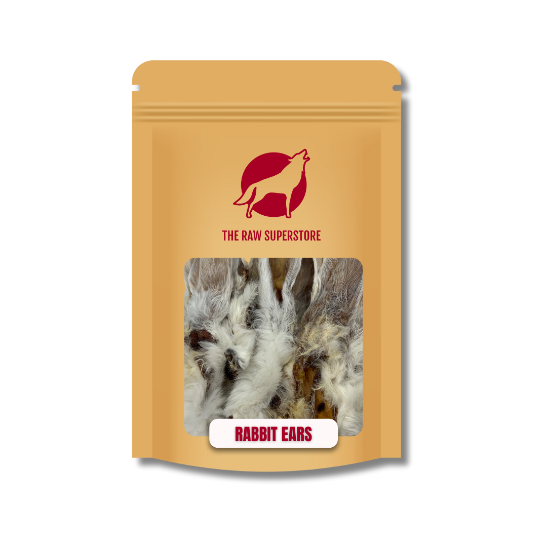 The Raw Superstore Dried Furry Rabbit Ears