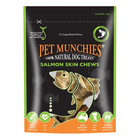Pet Munchies Salmon Skin Chews