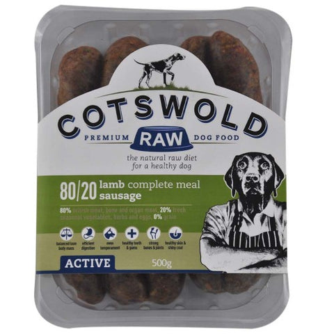 the-raw-superstore-cotswold-raw-lamb-sausages