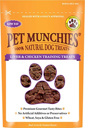 Pet Munchies Chicken & Liver Training Treats