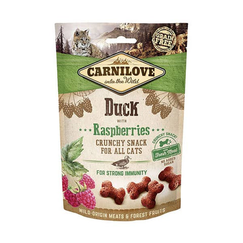Carnilove Duck with Raspberries Crunchy Cat Treats