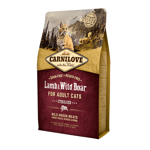 Carnilove Lamb & Wild Boar Cat Food