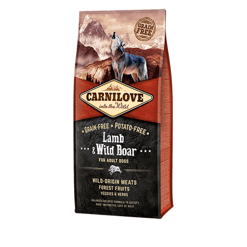 Carnilove Lamb & Wild Boar Adult Dog Food