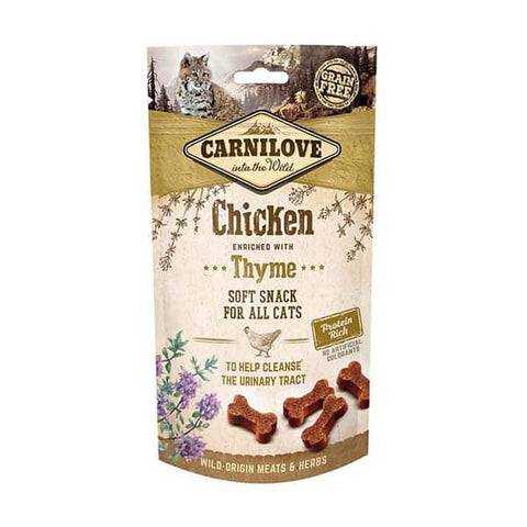 Carnilove Chicken with Thyme Semi-Moist Cat Treats