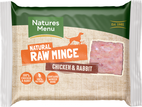 Natures Menu Rabbit & Chicken Mince