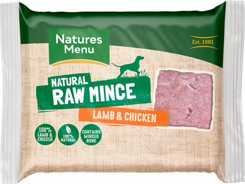 Natures Menu Lamb & Chicken Mince